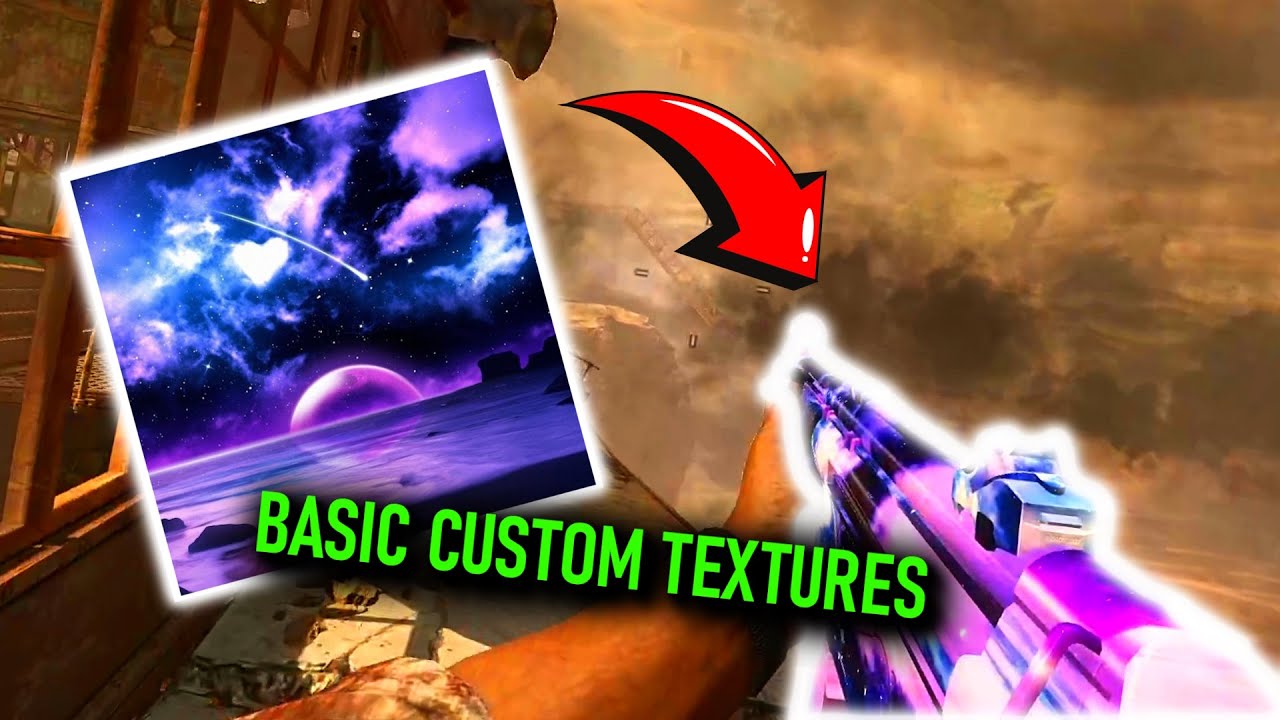 How I MAKE MY OWN CUSTOM TEXTURES for BO2 PLUTONIUM