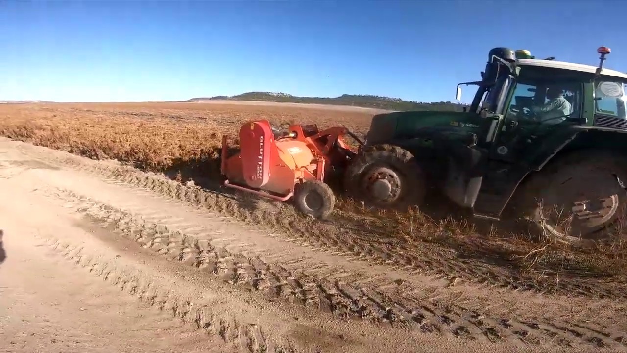 Tractor Fendt 716 Pelador Struik Glutton 3000