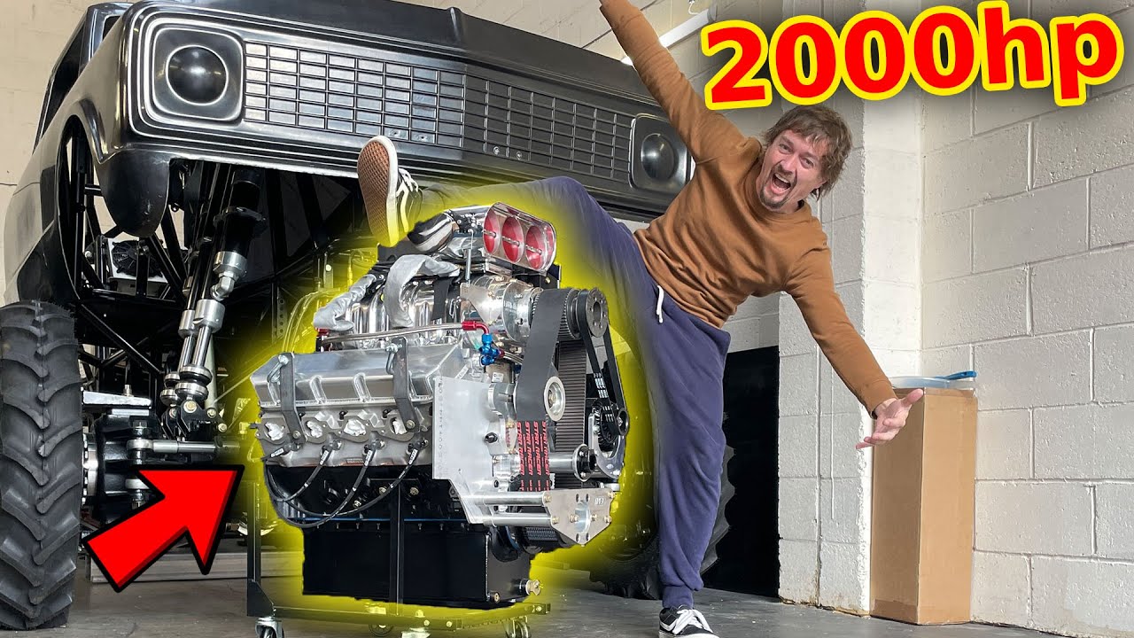 2000hp Monster Truck Engine is here!!! ep6