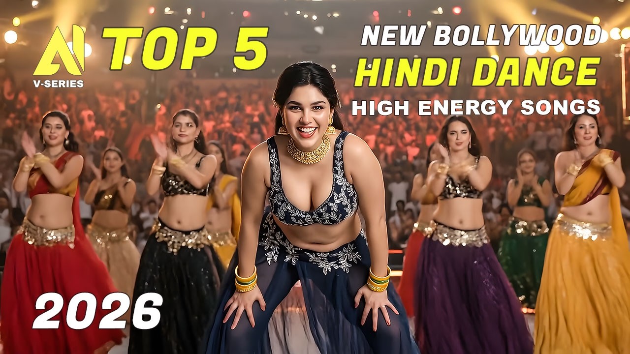 New Top 5 Hindi Songs 2026 | High Energy Bollywood Dance Anthem 🔥 | New Hindi Dance Hits