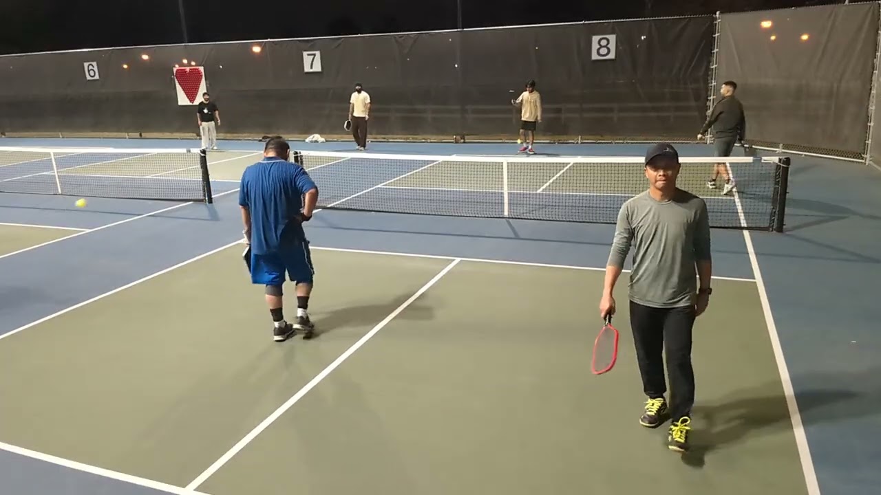 Eric, Hendry vs Daniel, Josh 2.15.26 #pickleball Set 2 at Mountain View Park, Eastvale, CA