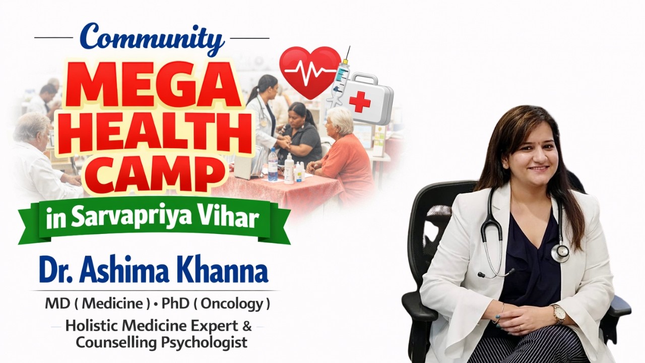 This South Delhi Colony Got Access to Top Specialists for FREE! | Community Mega Health Camp