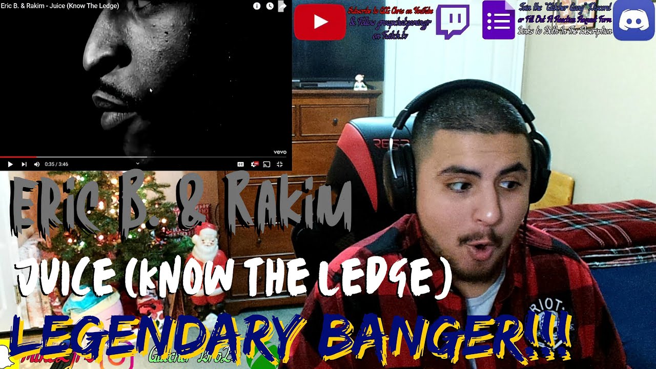 Eric B. & Rakim - Juice (Know The Ledge) | REACTION