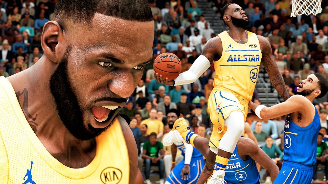 ALL-STAR TEAM UP TRIPLE-DOUBLE With LEBRON JAMES! NBA 2k21 Gameplay