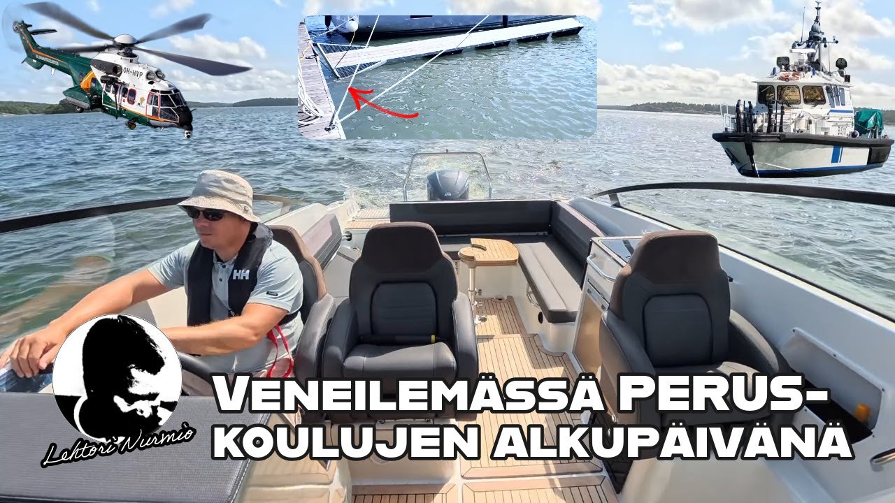 Veneilyä koulujen alkupäivänä - Piristystä Marraskuun harmauteen!