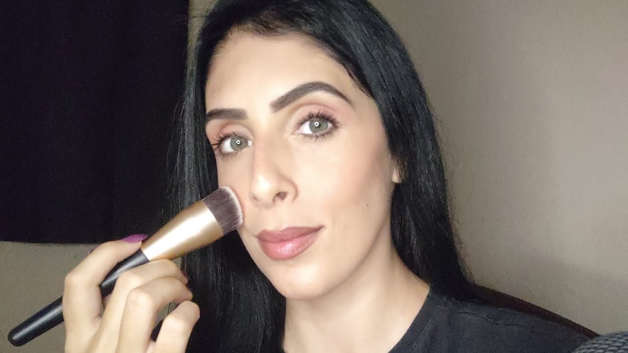ASMR -  Maquiando e conversando com vocês 🤙🏻 #asmr #makeup