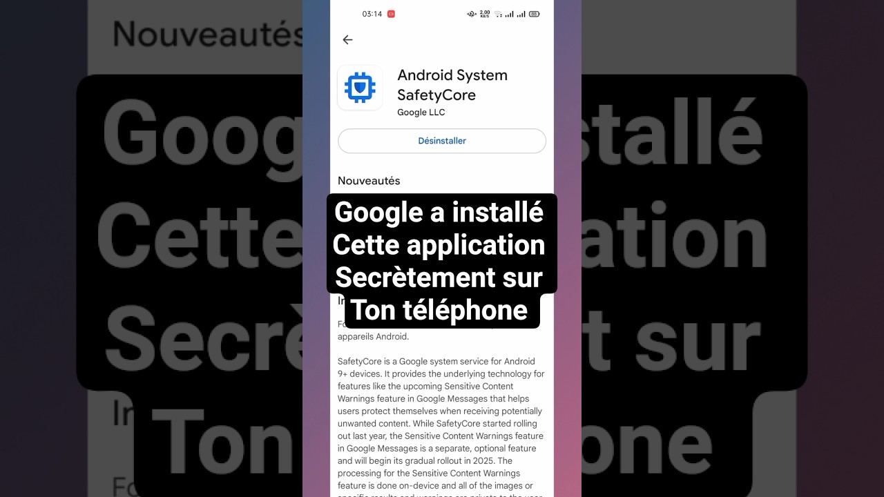 Google a fait ça sur ton téléphone… 😳 