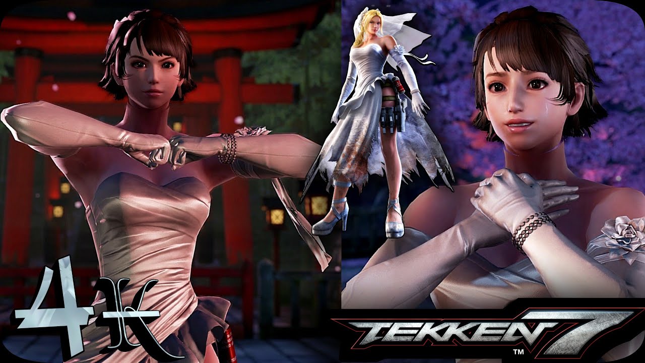 Josie Rizal (Wedding Dress | Arcade Mode | Ultra Hard Tekken 7 UHD 4K 60 FPS