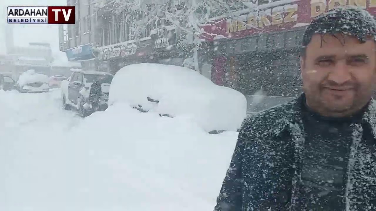 ARDAHAN'DA ÇETİN KIŞ KOŞULLARI
