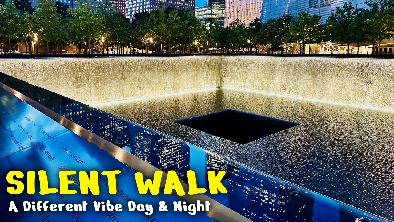 9/11 Memorial: Quiet Look at Ground Zero, Day and Night
