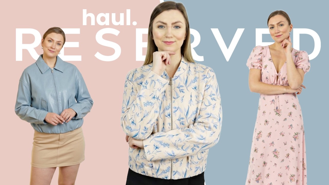 Mierzymy wiosenne nowości z RESERVED | TRY ON HAUL