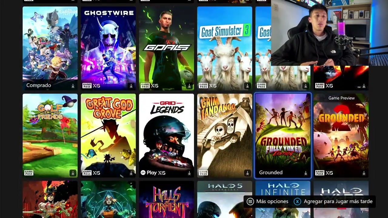 GAMEPASS ULTIMATE CATALOGO COMPLETO XBOX SERIES S / JUNIO 2026