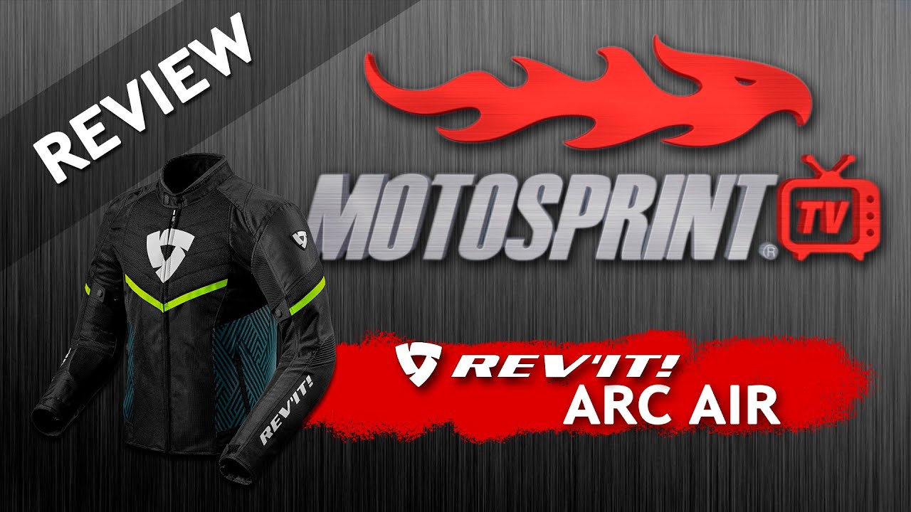 REVIEW DA JAQUETA REVIT ARC AIR - MOTOSPRINT