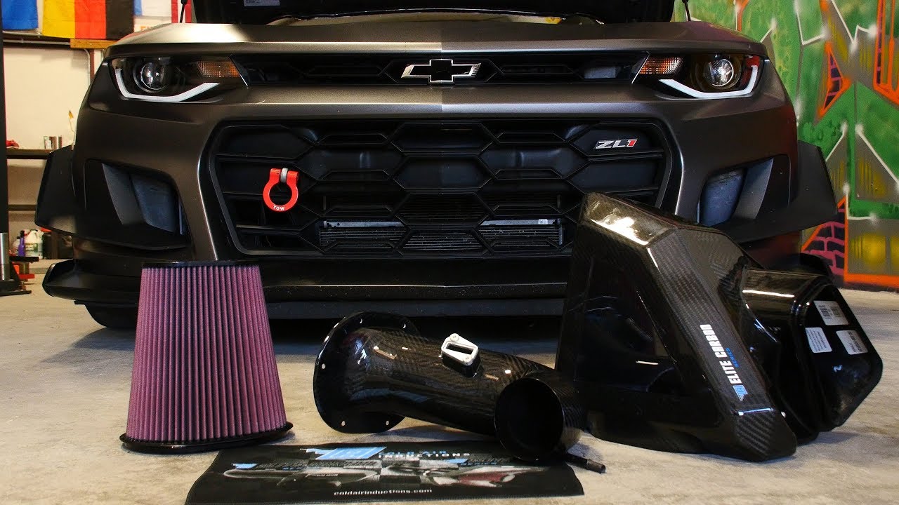 Cold Air Inductions Intake Install | 2018 ZL1 1LE & Giveaway