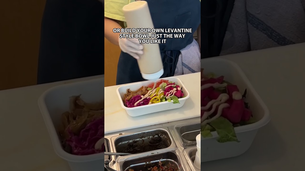 Street Eats Seattle South Lake Union: Middle Eastern Food, Build Your Own Bowl Options #seattle