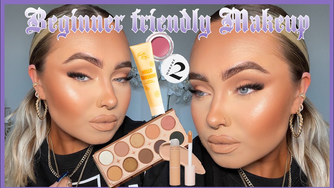 Makeup For BEGINNERS!! Step by Step Soft Glam Smokey Liner