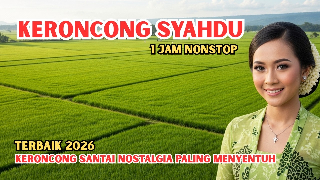 KERONCONG SYAHDU ENAK DIDENGAR TEMAN ISTIRAHAT – MUSIK KERONCONG SANTAI PENENANG PIKIRAN