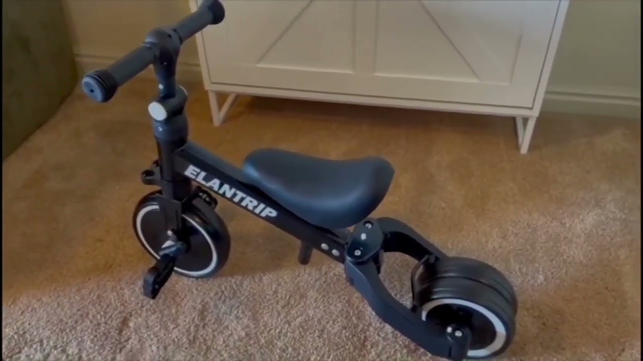 Elantrip Toddler Tricycle Balance Bike Installation & Usage Guide
