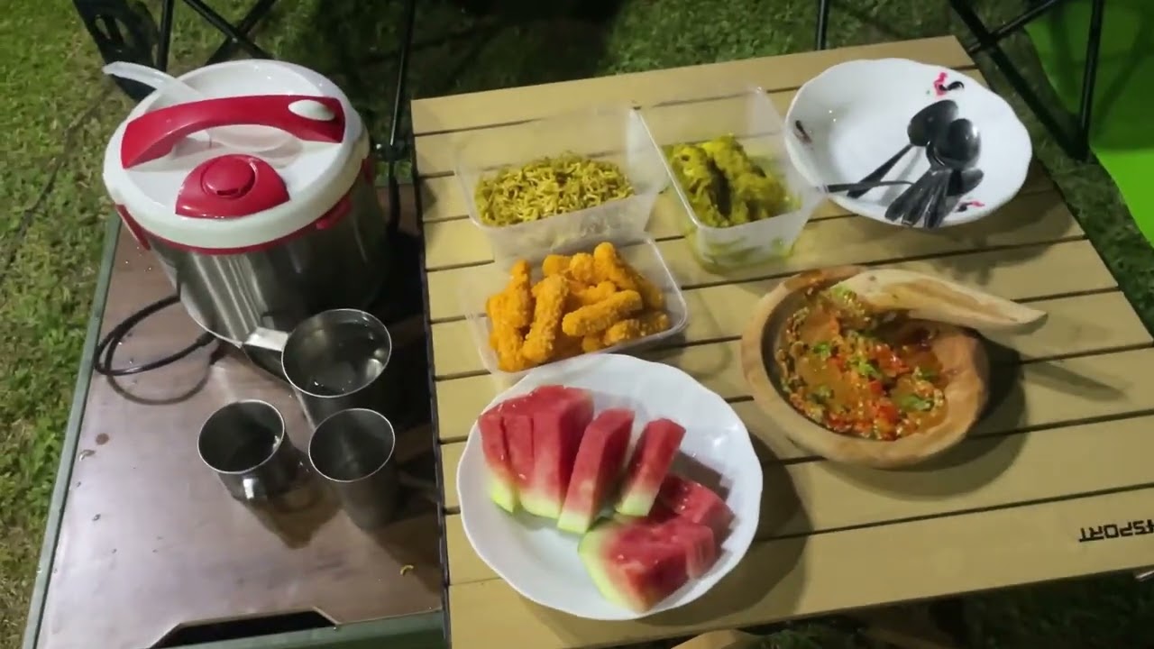 Camping di Danau Ranau Sumatera Selatan