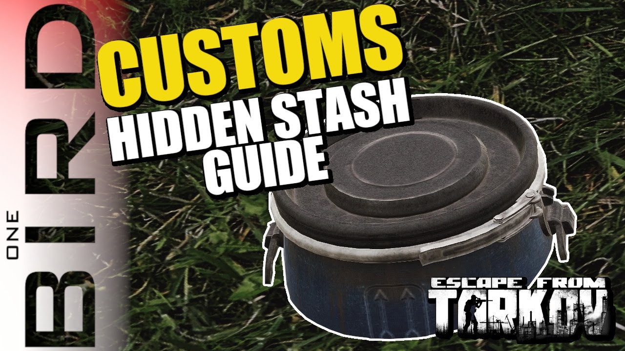 Comprehensive guide to ALL HIDDEN CACHE / STASH locations on CUSTOMS | Escape From Tarkov