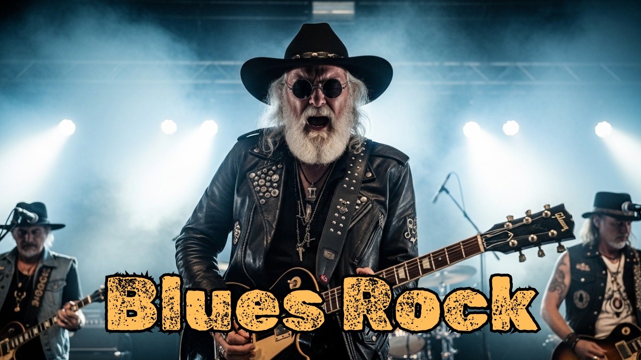 Powerful Blues Rock Guitar Anthems | Inspired by Hendrix, Eric Clapton & Blues Icons