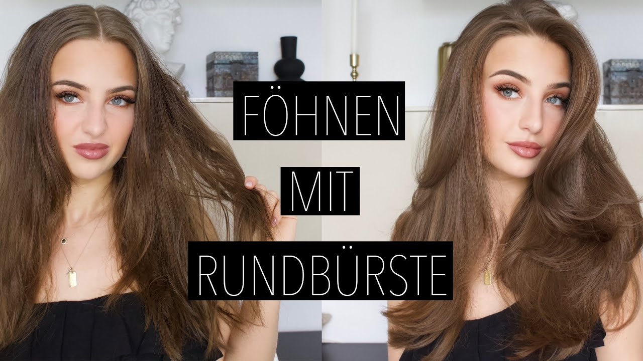 FRISEUR ERKLÄRT: FÖHNEN MIT RUNDBÜRSTE / EASY BLOW OUT TUTORIAL / Sabrina Schuster
