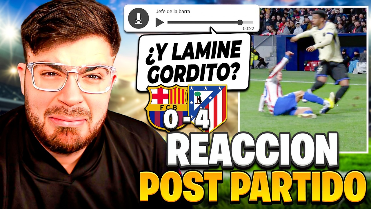 LA COBRA RECIBE DONACIONES TRAS LA DERROTA DEL BARCELONA 0 - 4 ATLETICO DE MADRID