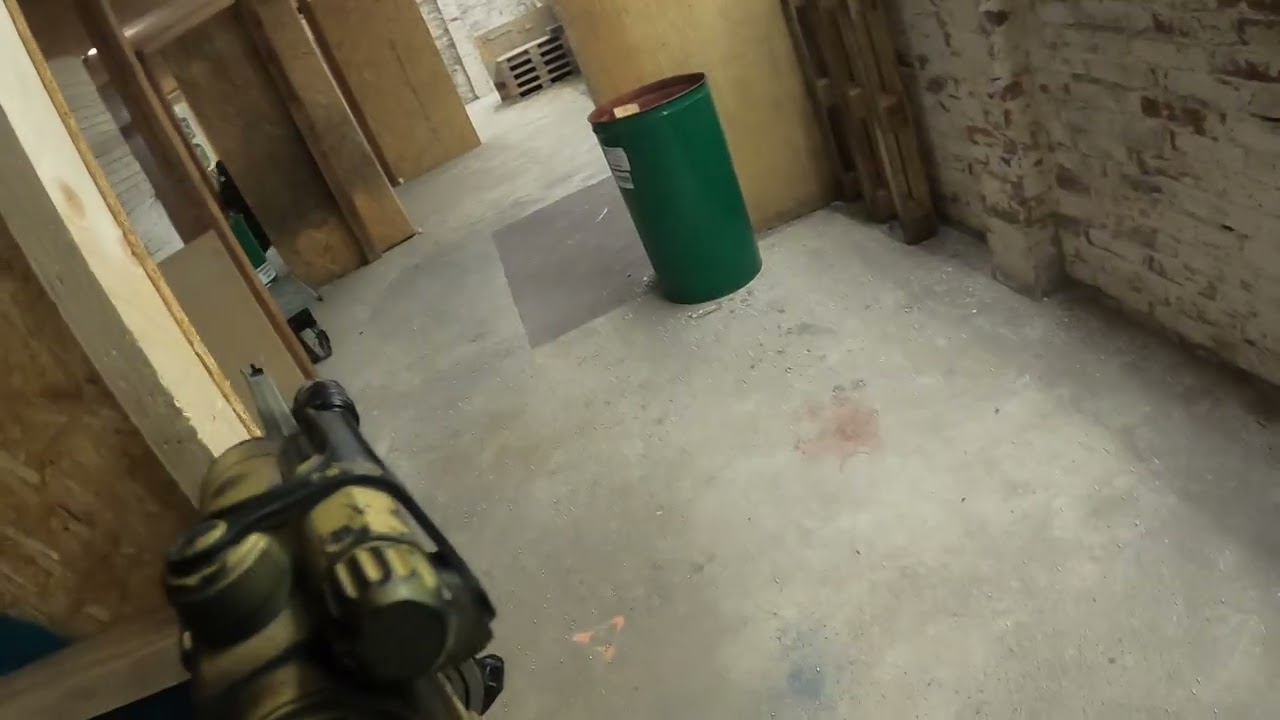 Airsoft gameplay, Finland, Brick Factory, 19-02-2026