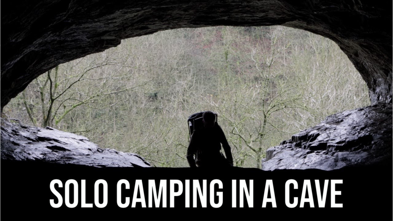 Solo Camping In a Cave - Wild Camping UK
