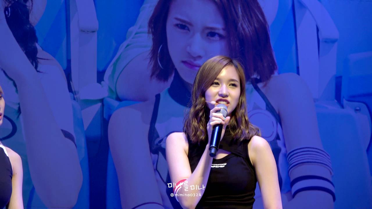160703 트와이스 PAGE TWO SPECIAL EVENT 팬미팅 미나 Q&A 직캠