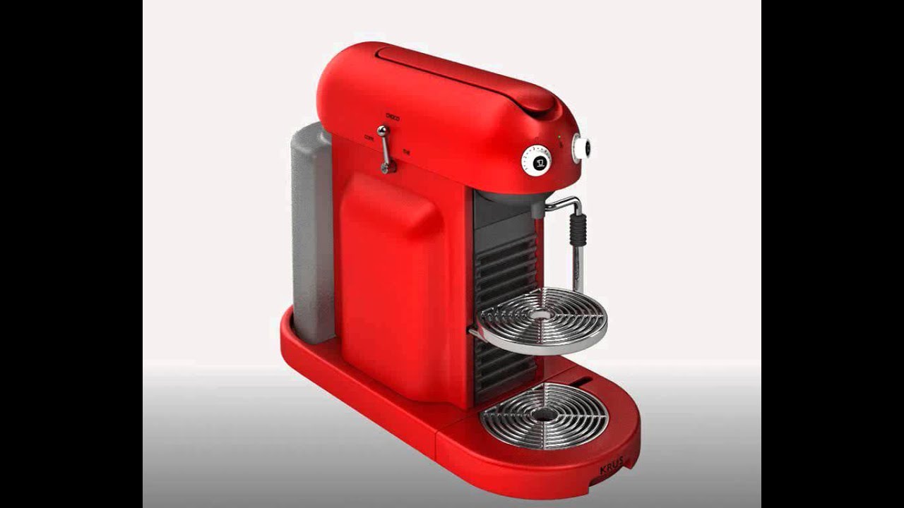 Coffee Machine Krups Nespresso Maestria 3D model from CGTrader.com