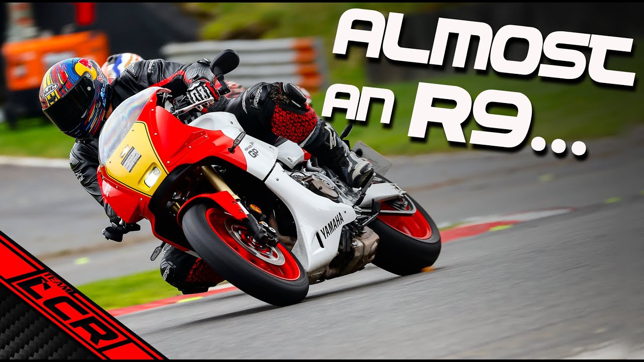 Yamaha R9 On Track... Almost | XSR 900 GP Track Tested