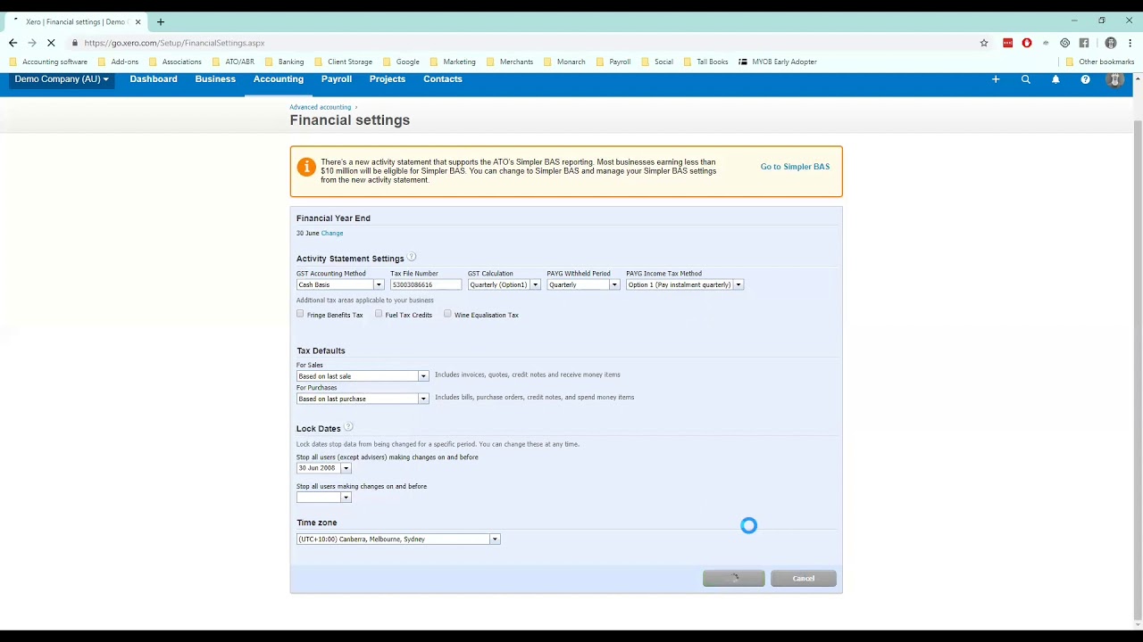 Preparing BAS in Xero - Part 1