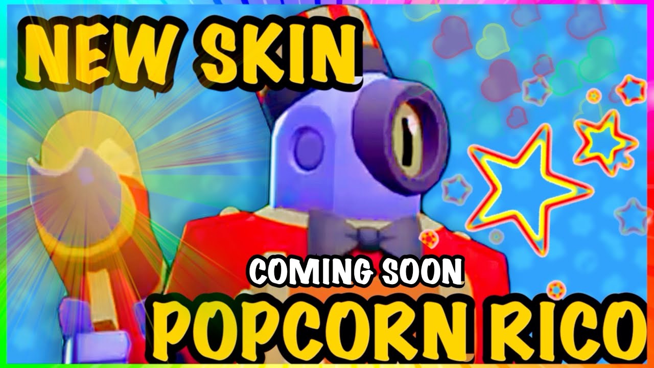 Count Down |New Skin Popcorn Rico | Brawl Stars