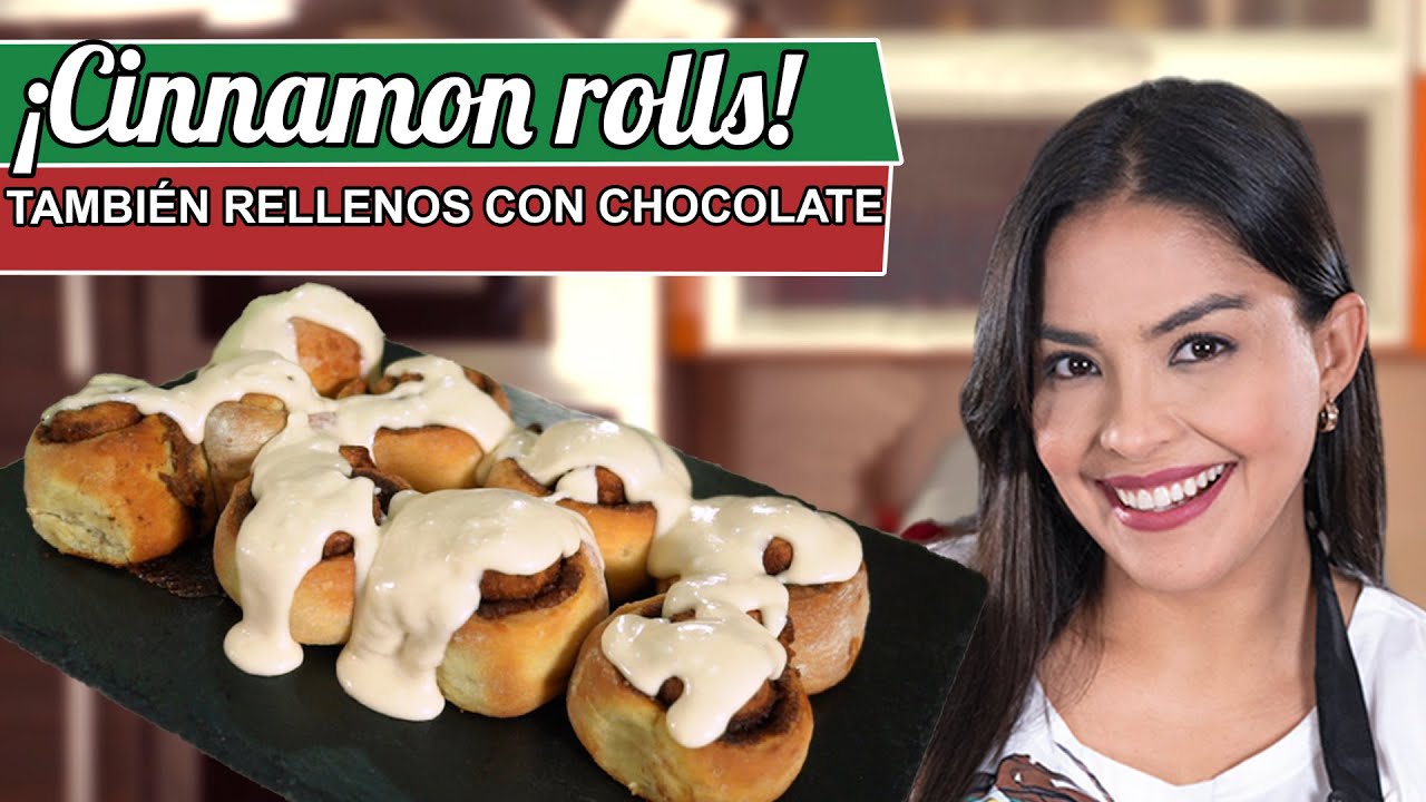 COMO HACER CINAMON ROLLS - Receta paso a paso de rollo a de Canela | Rollos de chocolate
