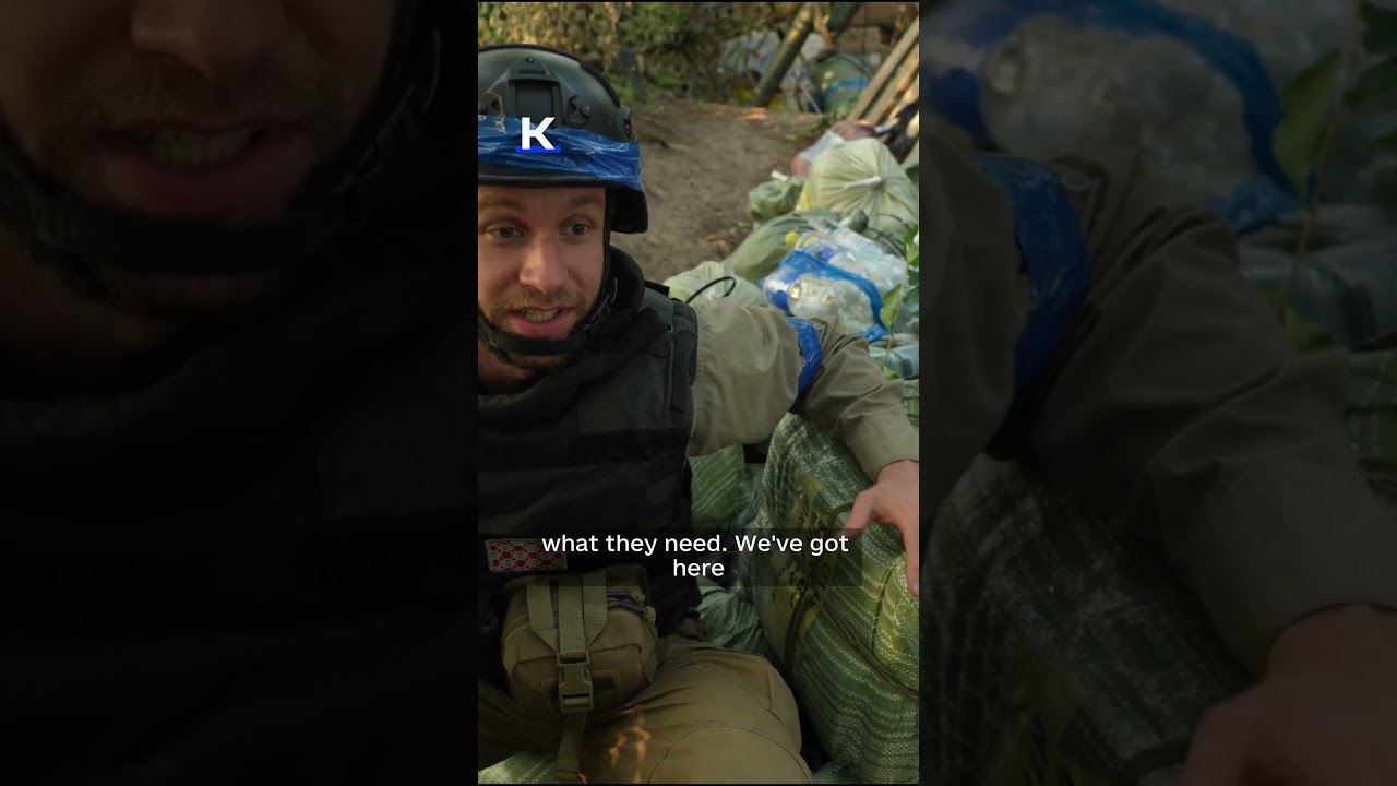 What front-line logistics in Ukraine looks like
