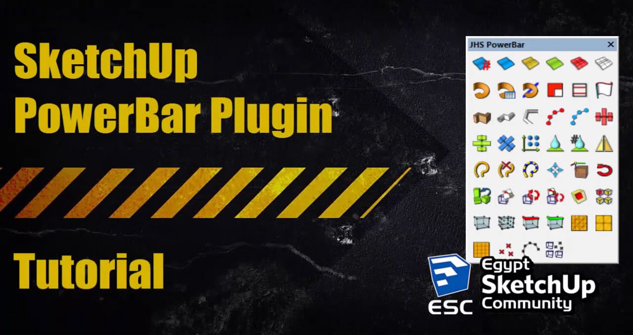 SketchUp PowerBar Plugin Tutorial