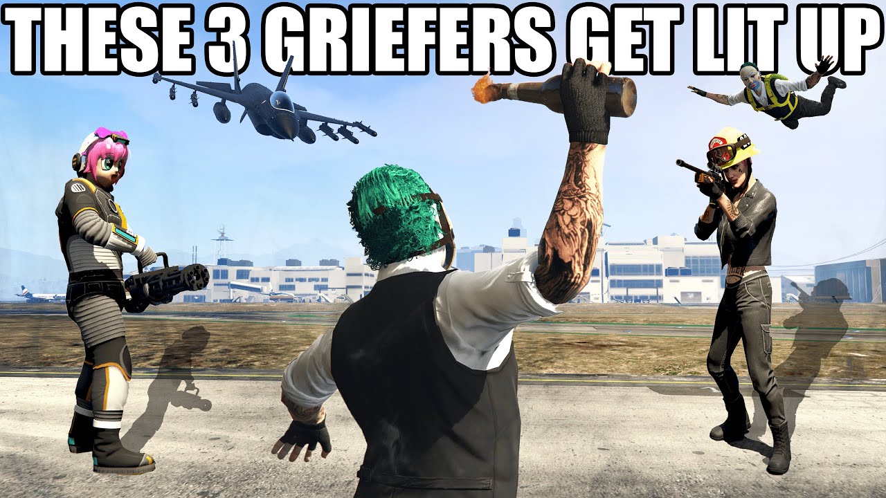 This GRIEFER Gets Lit Up So Hard He Calls 2 Griefers As BACKUP