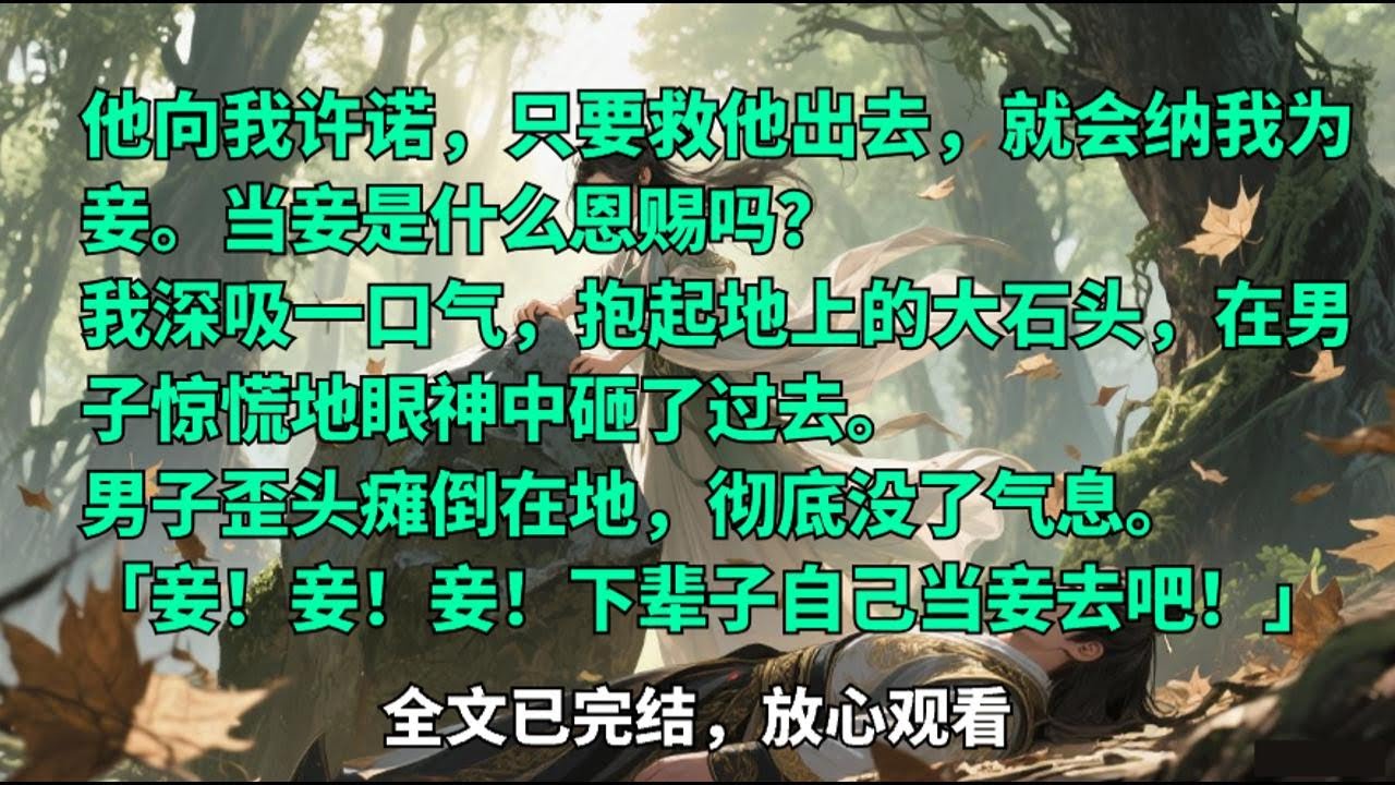 【爽文】誓死不为妾，但死的不是我，石头砸出个女王爷！重生复仇女主的反套路逆袭