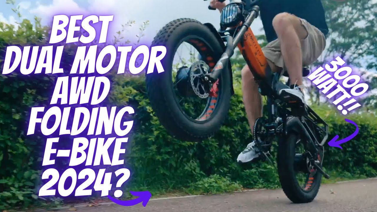 Top 5 Best Dual Motor AWD Folding Ebikes 2024!