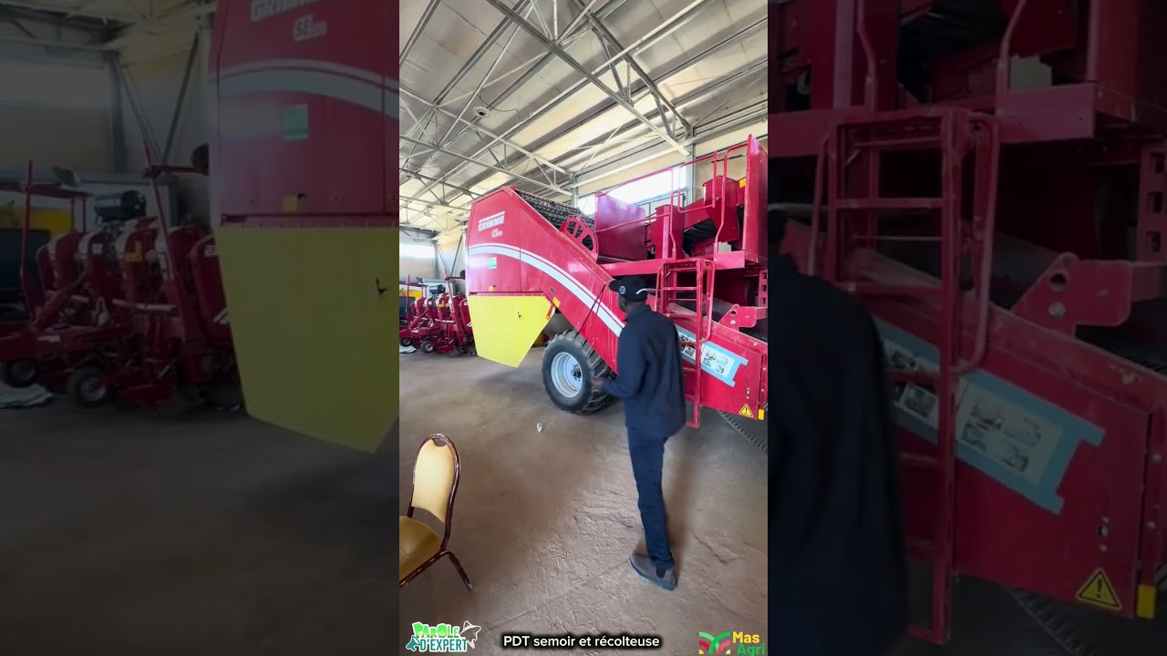 Semis et récolte mécanisés de la pomme de terre avec Terragrisen #agriculture #sunumbay #Grimme 