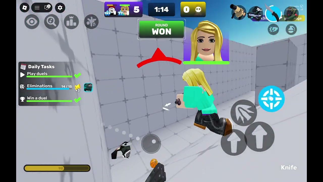 Rivals Playfight #14 (BUT AM DUCTAPED ON THE MOUTH)