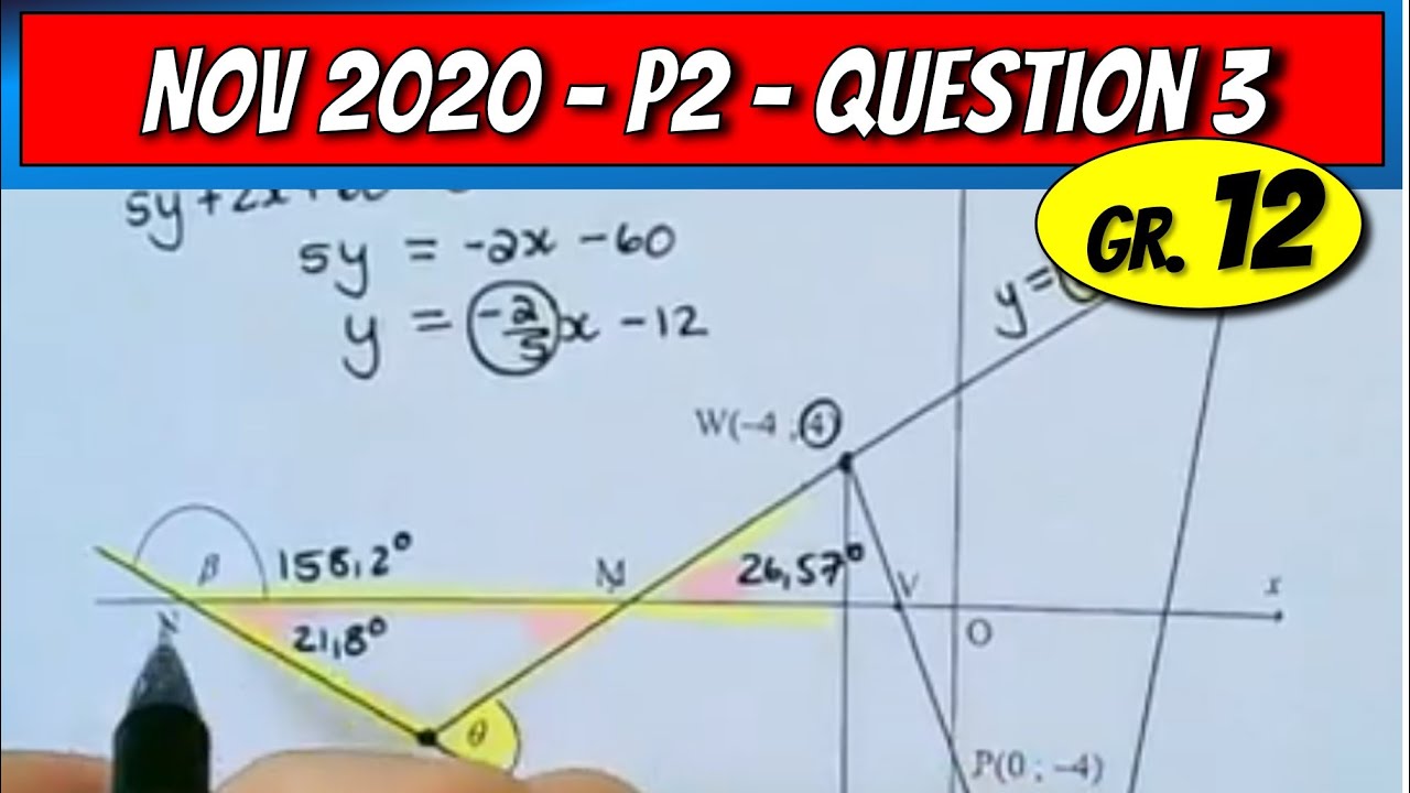 Ноябрь 2020 г. — Работа 2 — Вопрос 3 — Аналитическая геометрия (Математика, 12 класс)