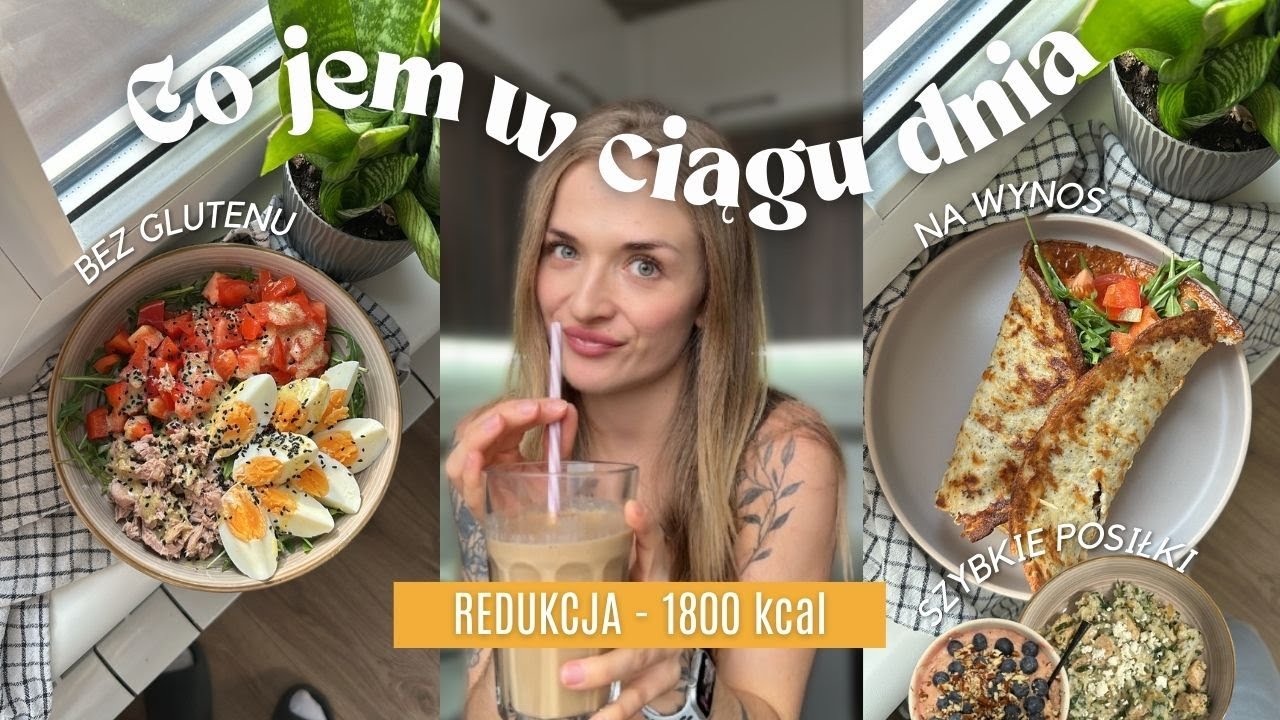 🍽️ Co Jem na Redukcji 1800 kcal | Szybkie i Bezglutenowe Przepisy na Wynos!