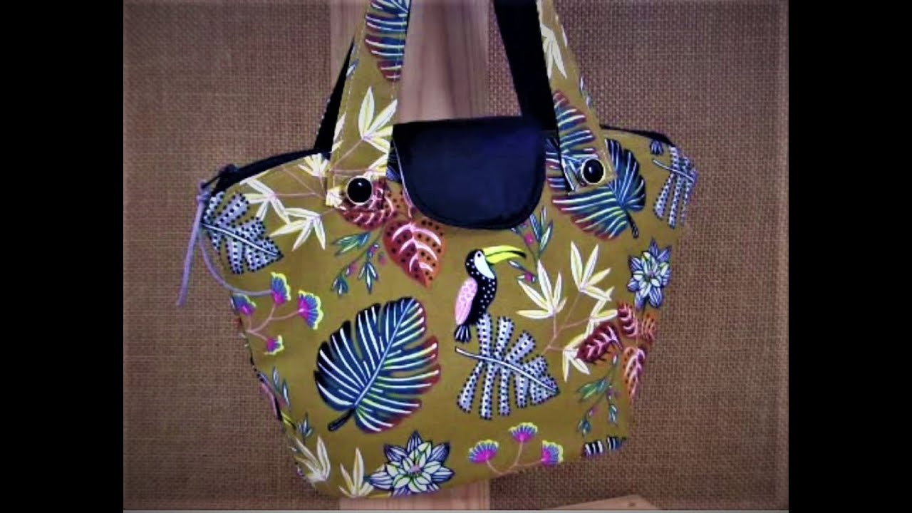 Le sac de la jungle, DIY déb, tuto pas à pas, conseils et astuces.