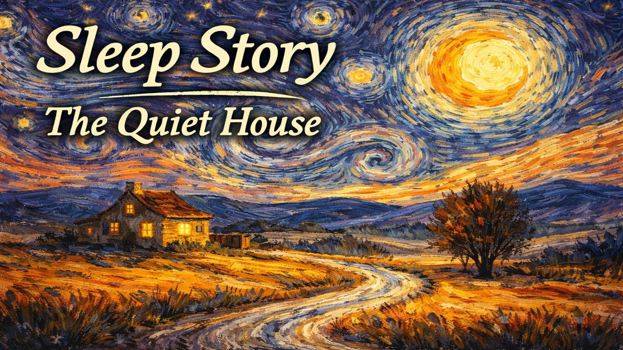 A Peaceful Sleep Story 🌙 The House at the End of the Quiet Road (Fall Asleep Fast)