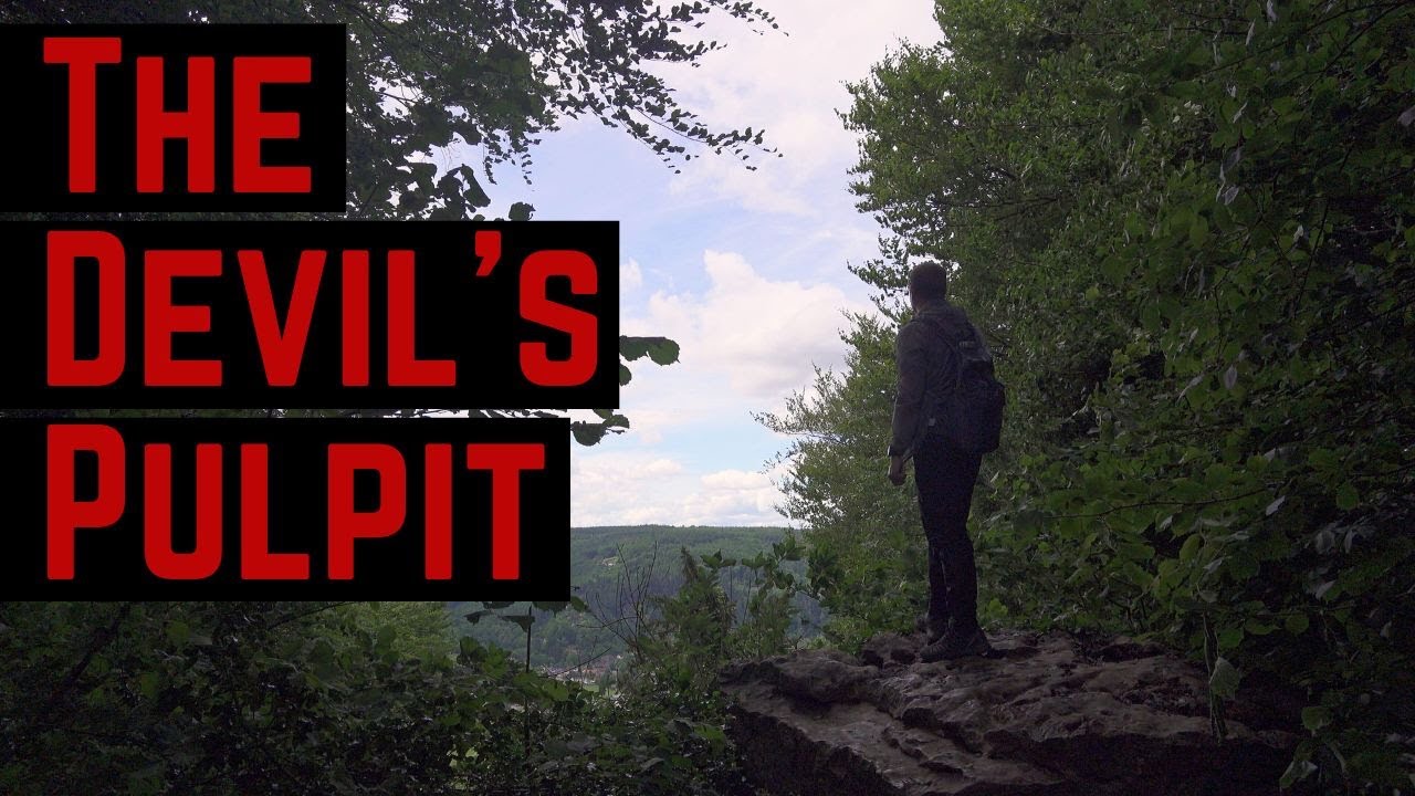 The Devil's Pulpit, St Mary's Church and Tintern Abbey walk