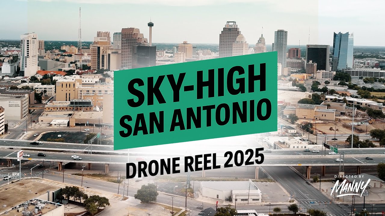 Sky-High San Antonio | Cinematic Drone Reel (DJI Air 3, 2025) #SanAntonioDrone #DroneReel2025