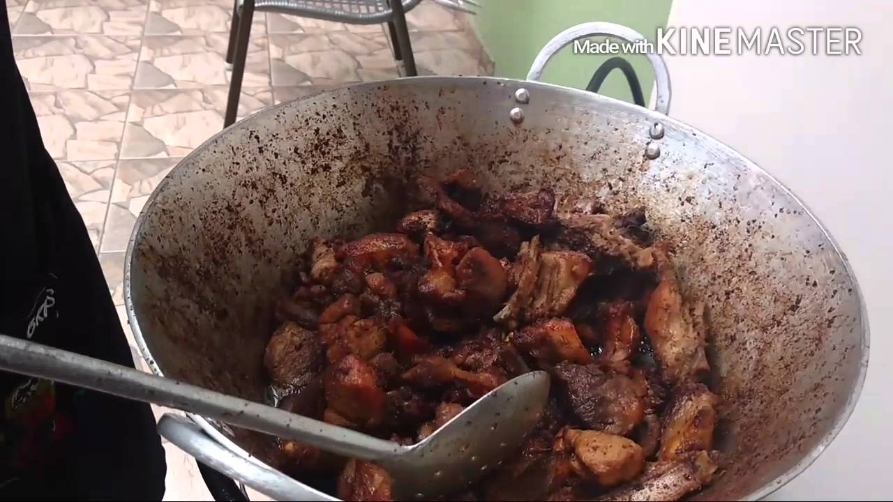Porco no Tacho sem (Óleo)