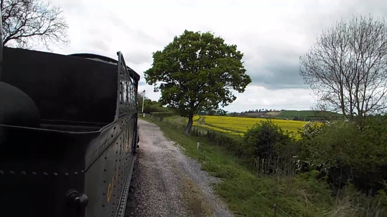 Gloucestershire Warwickshire Railway GWR 2800 Class 2807 Toddington to Cheltenham Racecourse